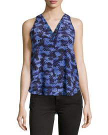 Rebecca Taylor Abstract Print Tank at Last Call