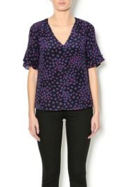 Rebecca Taylor Aster Floral Blouse from New York City by Olive and Bette39s Shoptiques at Shoptiques