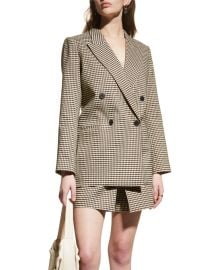 Rebecca Taylor Check Blazer Jack at Neiman Marcus