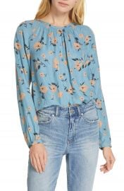 Rebecca Taylor Daniella Silk Blend Top   Nordstrom at Nordstrom