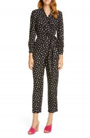 Rebecca Taylor Dot Wrap Jumpsuit   Nordstrom at Nordstrom