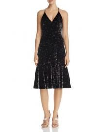 Rebecca Taylor Floral Velvet Slip Dress - 100  Exclusive at Bloomingdales