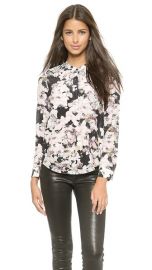 Rebecca Taylor Front Placket Top at Shopbop