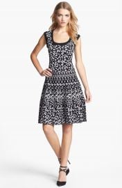 Rebecca Taylor Intarsia A-Line Dress at Nordstrom