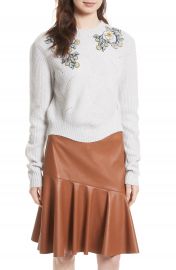 Rebecca Taylor Merino Wool Blend Pullover at Nordstrom