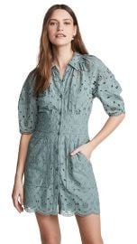 Rebecca Taylor Mina Dress in Spruce at Shopbop