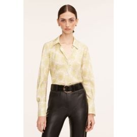 Mini Astera Fleur Long-Sleeve Button-Front Shirt at Rebecca Taylor