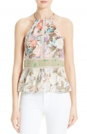 Rebecca Taylor Mix Print Tank at Nordstrom