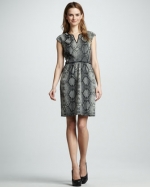 Rebecca Taylor Python dress on Hart of Dixie at Neiman Marcus