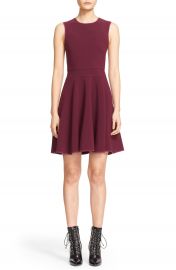 Rebecca Taylor Seam Detail Sleeveless Fit   Flare Dress at Nordstrom