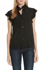 Rebecca Taylor Silk Jacquard Top   Nordstrom at Nordstrom