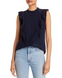 Rebecca Taylor Silk Ruffled Top   Bloomingdales at Bloomingdales