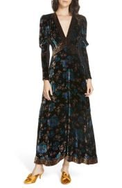 Rebecca Taylor Solstice Velvet Maxi Dress at Nordstrom