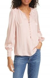 Rebecca Taylor Stripe Jacquard Silk Blend Blouse   Nordstrom at Nordstrom