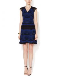 Rebecca Taylor Stripe Tweed Dress at Gilt