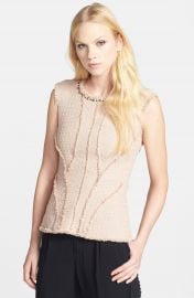 Rebecca Taylor Studded Tweet Top at Nordstrom