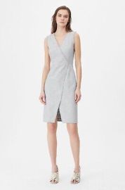 Rebecca Taylor Tailored Slub Suiting Dress Light Blue Grey Size 00 NWT eBay at eBay