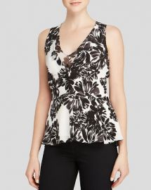 Rebecca Taylor Tank - Splashy Flower Print at Bloomingdales