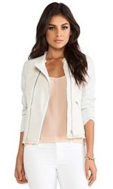 Rebecca Taylor Tweed Jacket in Celeste at Revolve