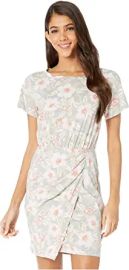 Rebecca Taylor Womens Kamea Floral Daytime Casual Dress Gray XS at  Womens Clothing store at Amazon