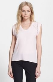 Rebecca Taylor and39Lilaand39 V-Neck Top at Nordstrom