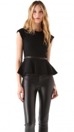 Rebecca Taylor tweed top on Glee at Shopbop