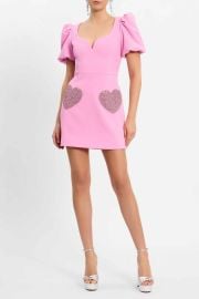 Rebecca Vallance - Rochelle Puff Sleeve Mini Dress at Rebecca Vallance