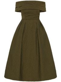 Rebecca Vallance Adalyn Midi Dress Green JO at Farfetch