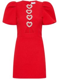 Rebecca Vallance Chiara puff-sleeve Minidress - at Farfetch