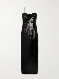 Rebecca Vallance Denise Sequin embellished Gown at Net a Porter