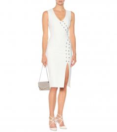 Rebecca Vallance Embellished crêpe dress at Mytheresa