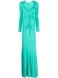 Rebecca Vallance Riccardo Ruched Gown - at Farfetch