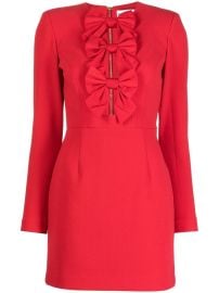 Rebecca Vallance Scarlett long-sleeved Mini Dress - at Farfetch