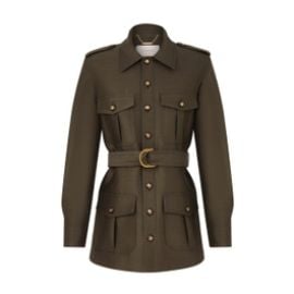 Rebellion Utility Jacket Dark Olive Online Zimmermann at Zimmermann