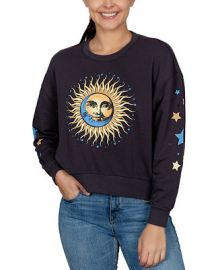 Rebellious One Juniors Celestial Graphic-Print Sweatshirt  Reviews - Tops - Juniors - Macys at Macys