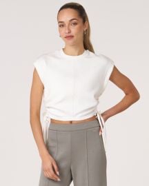 Rebody Active Nadine Scuba Shirring Top at Nordstrom