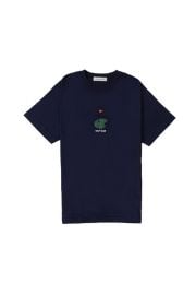 Recreational Habits Bogey Short Sleeve Tee with Flag in Navy at Recreational Habits