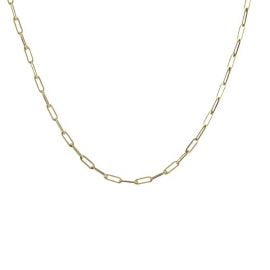 Rectangle Chain Necklace at Peggy Li