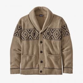 Recycled Wool Shawl-Collar Cardigan at Patagonia