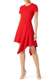 Red Drape Hem Dress by Slate amp Willow for 30 Rent the Runway at Rent the Runway