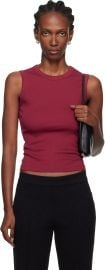 Red Esme Tank Top at ssense