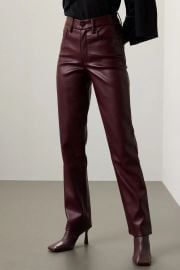 Red Faux Leather Pants by GOOD AMERICAN Rent the Runway at Rent the Runway