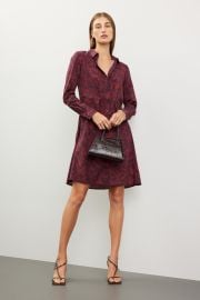 Red Floral Shirt Dress by Thakoon Collective for 45 Rent the Runway at Rent the Runway