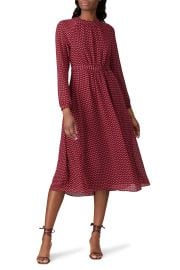 Red Heart Printed Dress by Boden for 30 at Rent the Runway