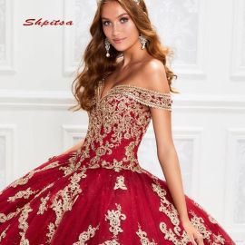 Red Lace Quinceanera Dresses Ball Gown Plus Size off Shoulder - at Etsy