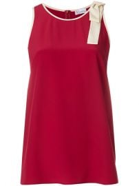 Red Valentino Lace UP Detail Tank Top  395 - Buy SS18 Online - Fast Global Delivery  Price at Farfetch