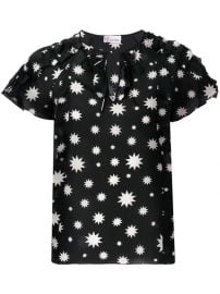 Red Valentino Star Print Blouse - Farfetch at Farfetch