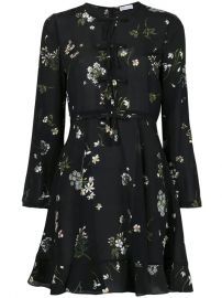 Red Valentino long-sleeved Mini Dress - Farfetch at Farfetch