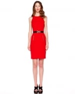 Red dress by Michael Kors at Neiman Marcus