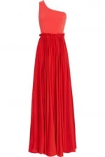 Red gown by Lanvin at Net a Porter